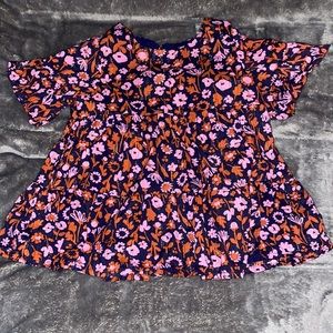 Beautiful sparkly floral top